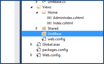 Mikmak de UnitBase map in de Views map